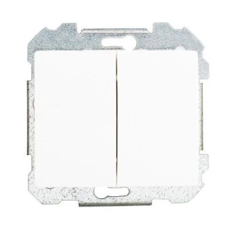 SIEMENS DELTA IRIS INTERRUPTEUR DOUBLE VA ET VIENT BLANC SIE266672 1 SIEMENS DELTA IRIS INTERRUPTEUR DOUBLE VA ET VIENT BLANC SIE266672