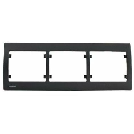 SIEMENS DELTA IRIS PLAQUE TRIPLE HORIZONTALE ANTHRACITE SIE267037 1 SIEMENS DELTA IRIS PLAQUE TRIPLE HORIZONTALE ANTHRACITE SIE267037