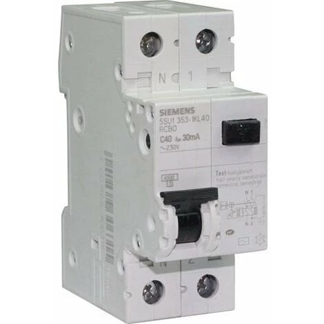 SIEMENS DISJONCTEUR DIFFÉRENTIEL 40A 30MA TYPE AC 230V SIE026383 1 SIEMENS DISJONCTEUR DIFFÉRENTIEL 40A 30MA TYPE AC 230V SIE026383