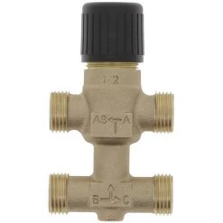 Vanne Pour Terminaux 3 Voies Avec Bipasse PN16 Réf VMP45.10-0.63 SIEMENS, Vanne De Régulation 3 Voies, Laiton, VMP45, 84818051