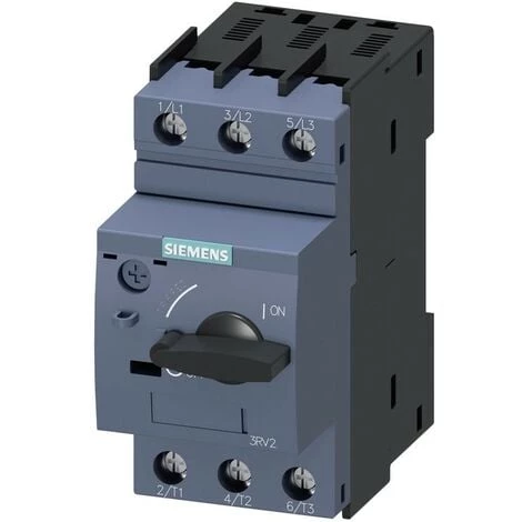 Disjoncteur Moteur Siemens S00 3RV1 0.7 - 1A 100KA 3RV20110JA10 1 Disjoncteur Moteur Siemens S00 3RV1 0.7 - 1A 100KA 3RV20110JA10