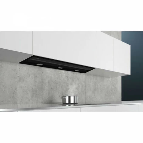 Hotte Décor Murale Avec Finition En Verre SIEMENS - LJ97BAM60 - L87,7cm/P29,8cm/34cm - Noir 2 Hotte Décor Murale Avec Finition En Verre SIEMENS - LJ97BAM60 - L87,7cm/P29,8cm/34cm - Noir – Image 2