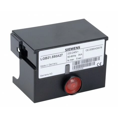 SIEMENS Boîte De Contrôle LGB 22 330 A 27 1 SIEMENS Boîte De Contrôle LGB 22 330 A 27