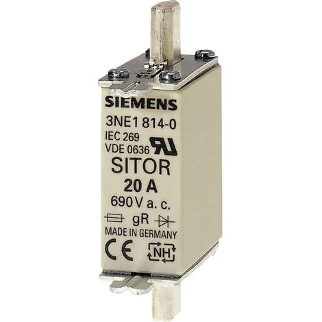 Siemens 3NE18150 Cartouche-fusible Taille Du Fusible = 0 25 A 690 V 1 Pc(s) 1 Siemens 3NE18150 Cartouche-fusible Taille Du Fusible = 0 25 A 690 V 1 Pc(s)