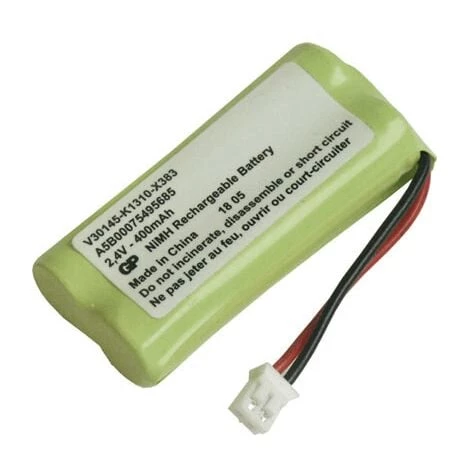 BATTERIE 2.4V 400MAH MI-MH POUR TV AUDIO TELEPHONIE SIEMENS - 8917841 1 BATTERIE 2.4V 400MAH MI-MH POUR TV AUDIO TELEPHONIE SIEMENS - 8917841
